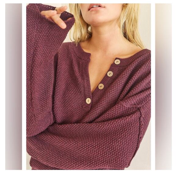 Free People beach 2 piece Hailee sweater set - sweater and pants size medium - Picture 2 of 9